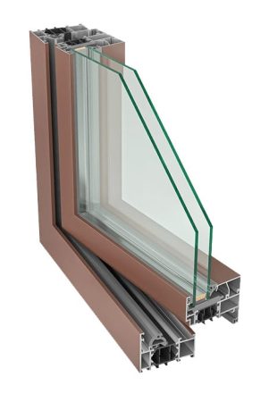 Porte aluminium MB70